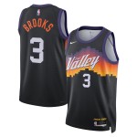 Phoenix Suns Trikot Dillon Brooks Nike 2025-26 City Edition Schwarz Swingman - Herren